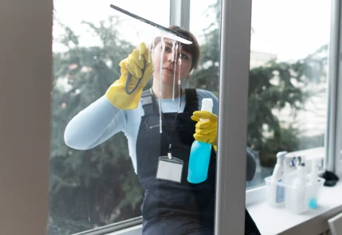 Nettoyage de vitres intérieures et extérieures à Barrou